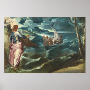 Christus Galilee - Jacopo Tintoretto Fine Art Post Poster