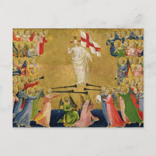 Christus Glorified in the Court of Heaven, 1423-24 Briefkaart