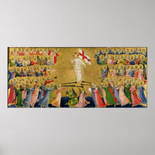 Christus Glorified in the Court of Heaven, 1423-24 Poster
