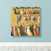 Christus Glorified in the Court of Heaven Canvas Afdruk (Insitu (Houten vloer))