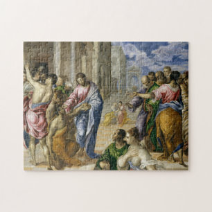 Christus Healing the Blind Legpuzzel