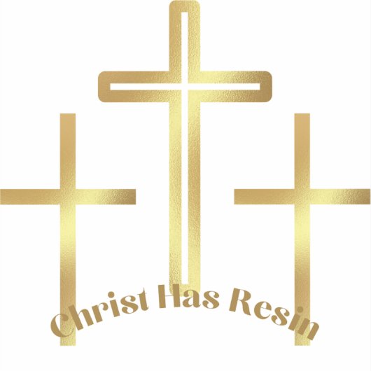 Christus heeft Risen Sticker (Voorkant)