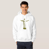 Christus het beeld van de terugdeemer hoodie (Voorkant volledig)