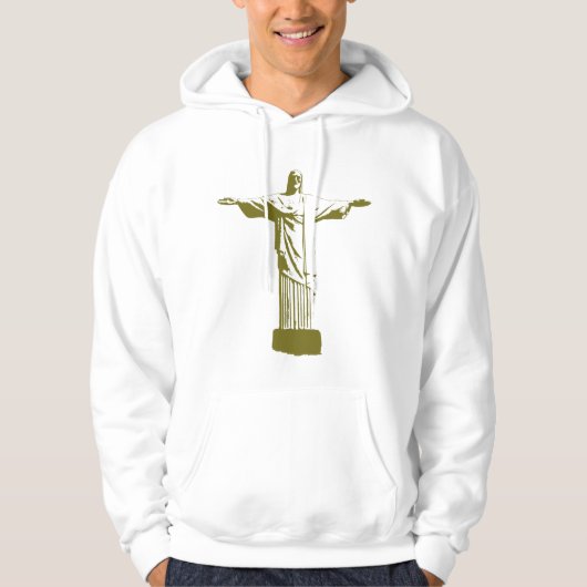 Christus het beeld van de terugdeemer hoodie (Voorkant)