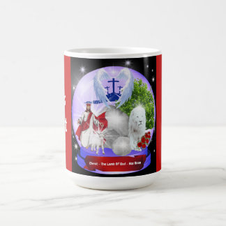 Christus, het Lam Gods, heeft de rode Mok doen ops