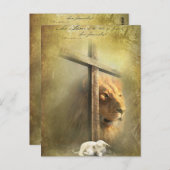 Christus het lam van God Briefkaart (Voorkant / Achterkant)