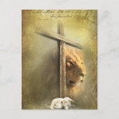 Christus het lam van God Briefkaart (Voorkant)