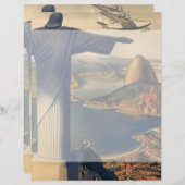 Christus het Redeemer-beeld, Rio de Janeiro, Brazi (Voorkant / Achterkant)