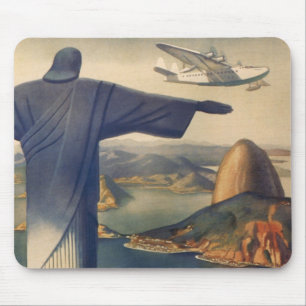 Christus het Redeemer-beeld, Rio de Janeiro, Brazi Muismat