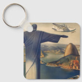 Christus het Redeemer-beeld, Rio de Janeiro, Brazi Sleutelhanger (Voorkant)