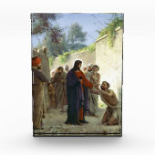 Christus Het witte Man genezen Fotoblokken (Voorkant)