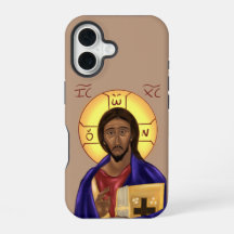 Christus icoon iPhone hoesje - meerdere maten
