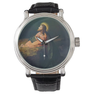 Christus in de Hof van Gethsemane Christelijke Sch Horloge
