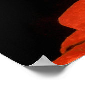 Christus in de kolom van Caravaggio (1607) Poster (Hoek)