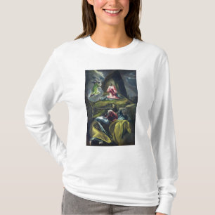 Christus in de tuin van de olijven t-shirt