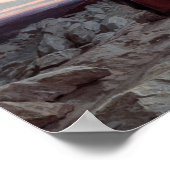 Christus in de wilde natuur, Ivan Kramskoi Poster (Hoek)