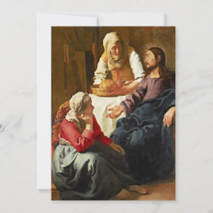 Christus in het Huis van Martha en Mary