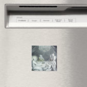 Christus in het Huis van Martha en Mary Magneet (Insitu (Vaatwasser))