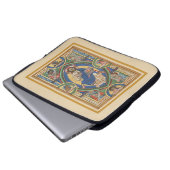 Christus in Majesty Electronics Bag Laptop Sleeve (Voorkant onderkant)