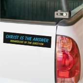 Christus is de Bumpersticker (Op Truck)