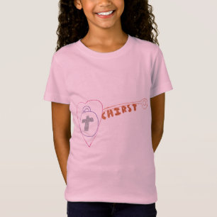 Christus is de 'Key Girls' Fine Jersey T-Shirt