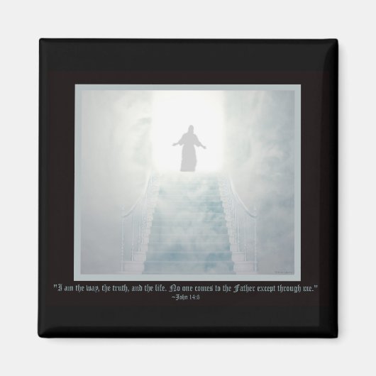 Christus is de weg magneet (Voorkant)