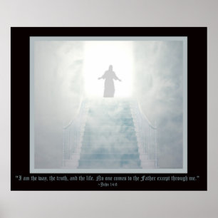 Christus is de weg poster