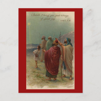 Christus is geboren Briefkaart