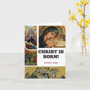 Christus is geboren! kaart