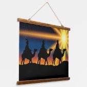 Christus is geboren uit Bethlehem. Hangend Wandkleed (Gebogen)