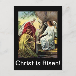 Christus is gerezen, toch is hij gerezen! briefkaart