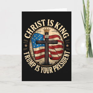 Christus is Koning En Trump Is President  Kaart