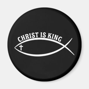 Christus is koning magneet