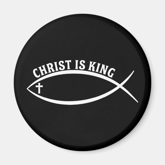 Christus is koning magneet (Voorkant)