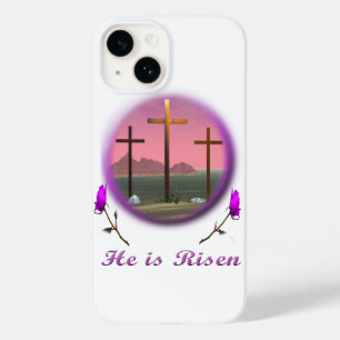 Christus is Risen Case-Mate iPhone 14 Hoesje