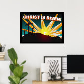 Christus is Risen! Poster (Thuiskantoor)