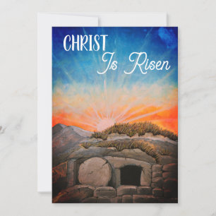 Christus is verrezen Hallelujah Pasen kaart