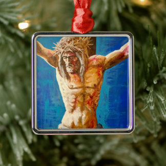 Christus Jezus Metalen Ornament