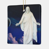 Christus Kerstornament Keramisch Ornament (Links)