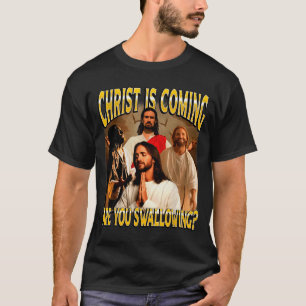 Christus komt, bereid je hart Retro Mannen Vrouwen T-shirt