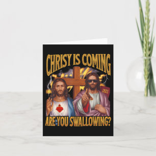 Christus komt, slik je een grappig offensief? kaart