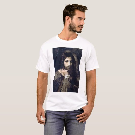 Christus, Koning van de hemel T-shirt (Voorkant volledig)