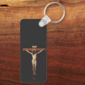 Christus Kroatisch door Diego Velazquez Sleutelhanger (Achterkant)