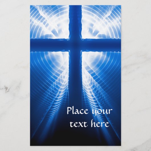 Christus Kruis Briefpapier (Voorkant)