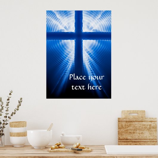 Christus Kruis Poster (Keuken)
