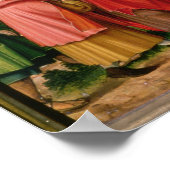 Christus leert zijn discipelen poster (Hoek)