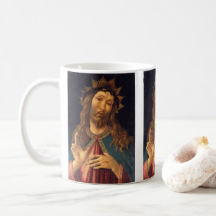 Christus met Doornenkroon door Sandro Botticelli Koffiemok