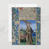 Christus met het Kruis en de baard Briefkaart (Voorkant / Achterkant)