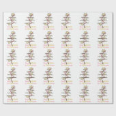 Christus met Kerstmis Cadeaupapier (Vlak)