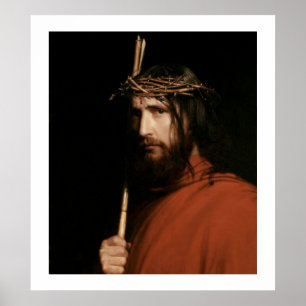 Christus met Thorns van Carl Bloch. Poster